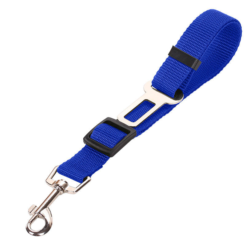 Car Safety Tether in Cobalt Blue